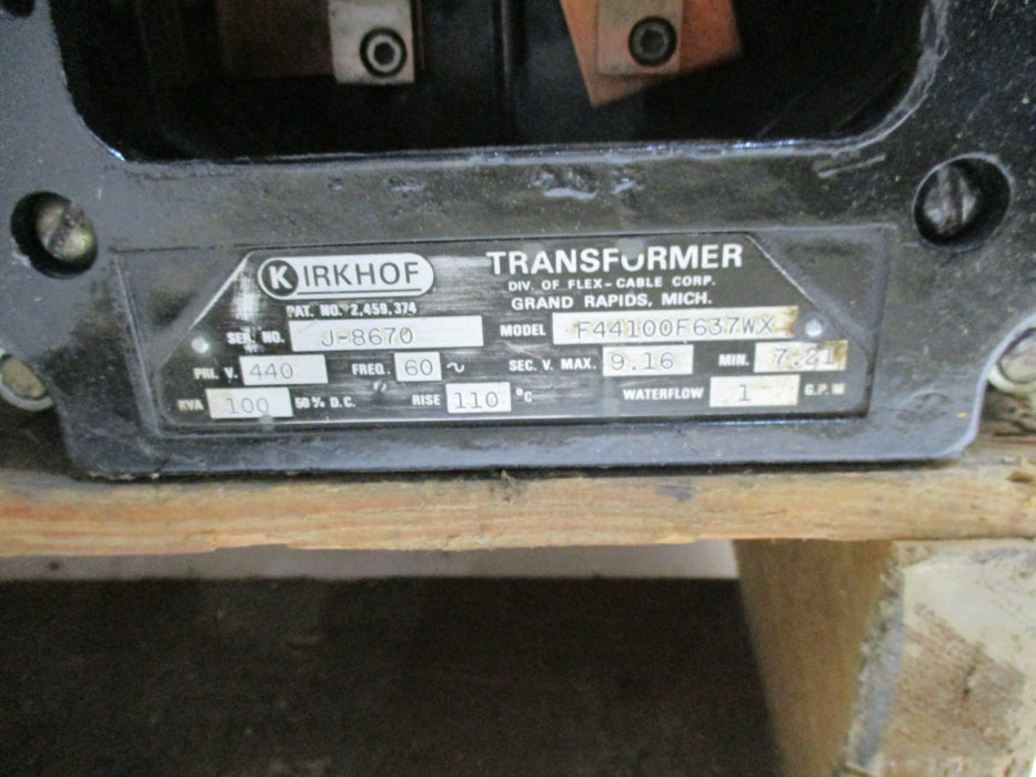KIRKHOF F44100F637WX 100KVA NSNP