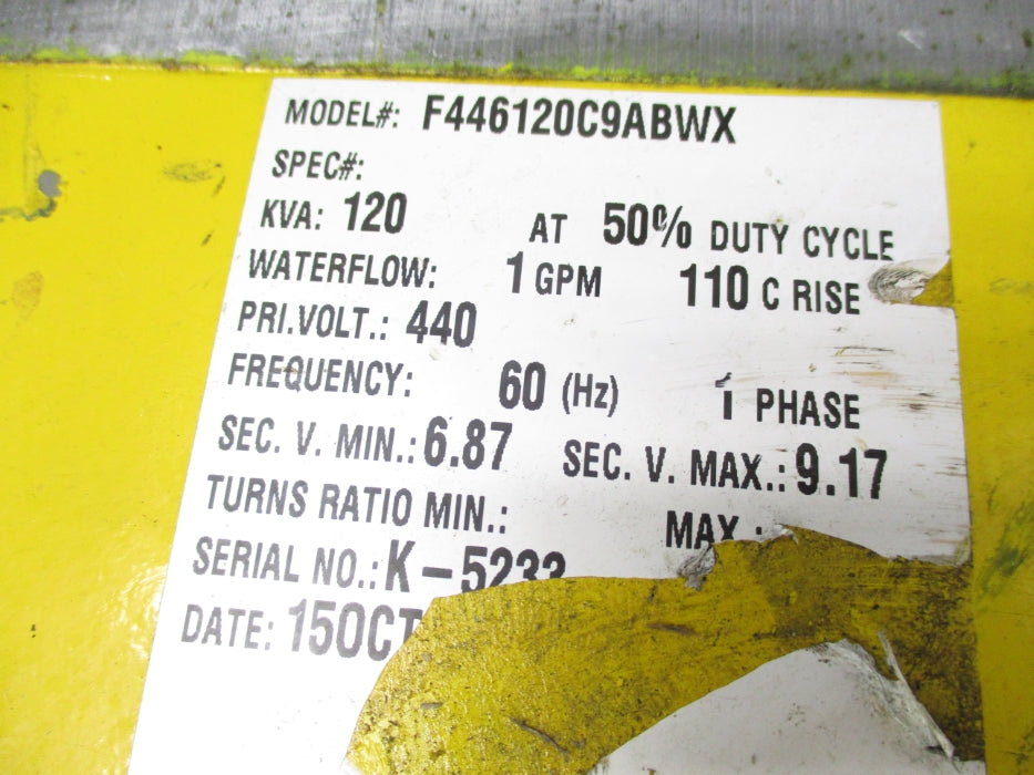 ROMAN F446120C9ABWX 120KVA UNMP