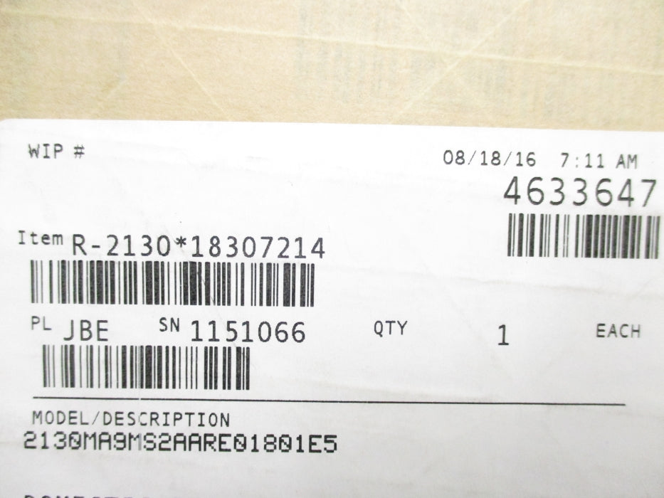 ROSEMOUNT 2130MA9MS2AARE01801E5 NSFS