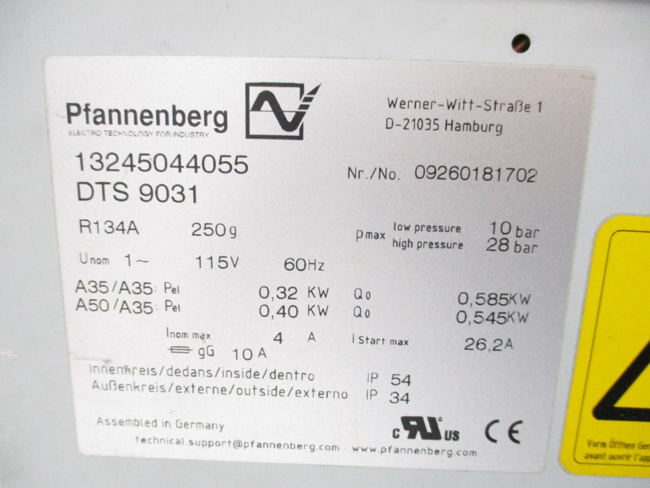 PFANNENBERG 13245044055 NSNP