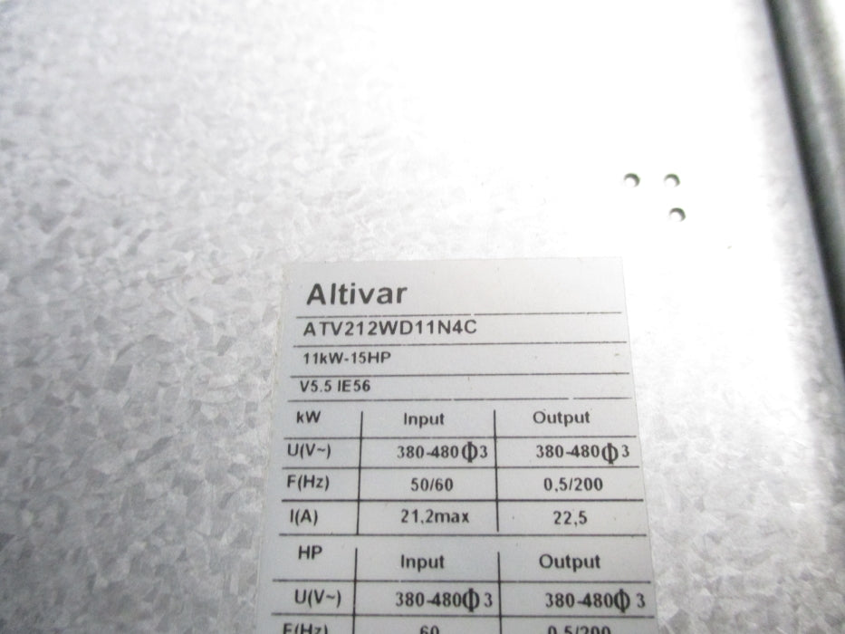 SCHNEIDER ELECTRIC ATV212WD11N4C NSMP