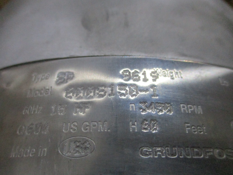 GRUNDFOS 600S150-1 NSMP
