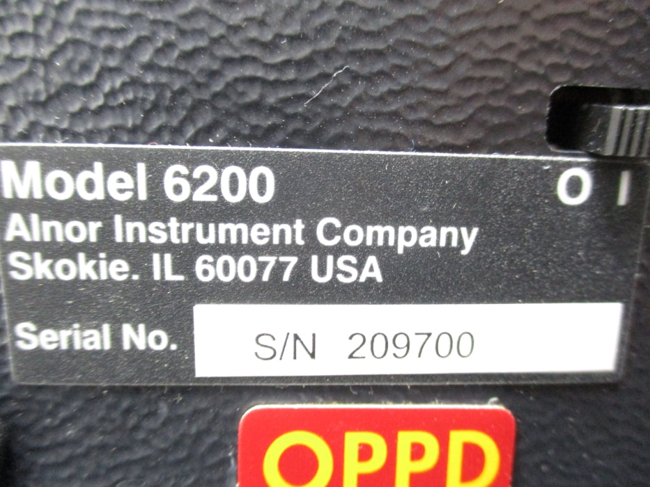 ALNOR INSTRUMENT 6200 NSMP