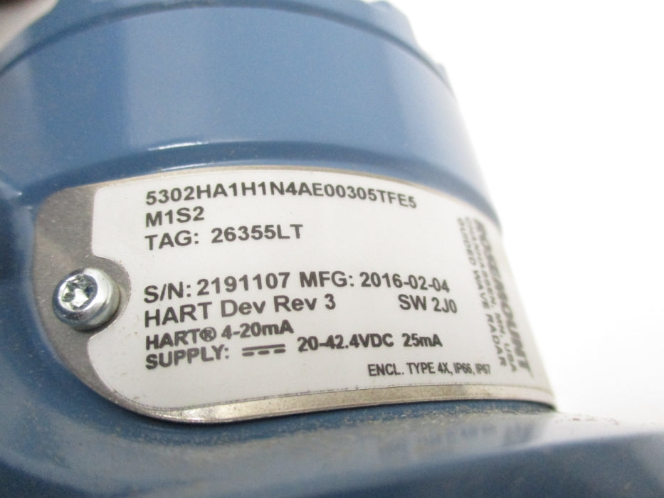 ROSEMOUNT 5302HA1H1N4AE00305TFE5M1S2 NSMP
