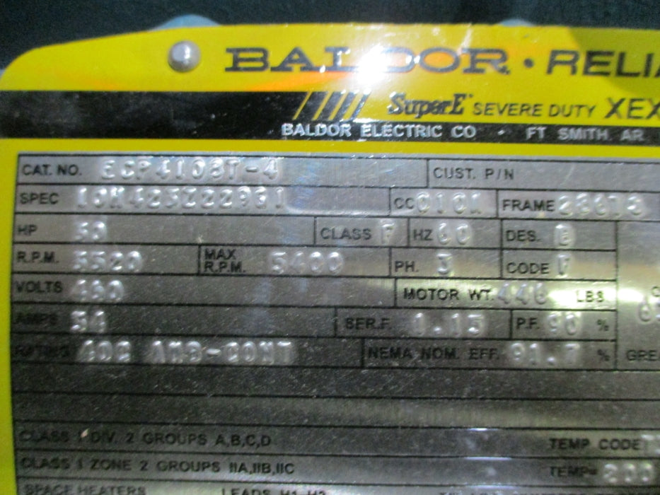 BALDOR ECP4108T-4 NSMP
