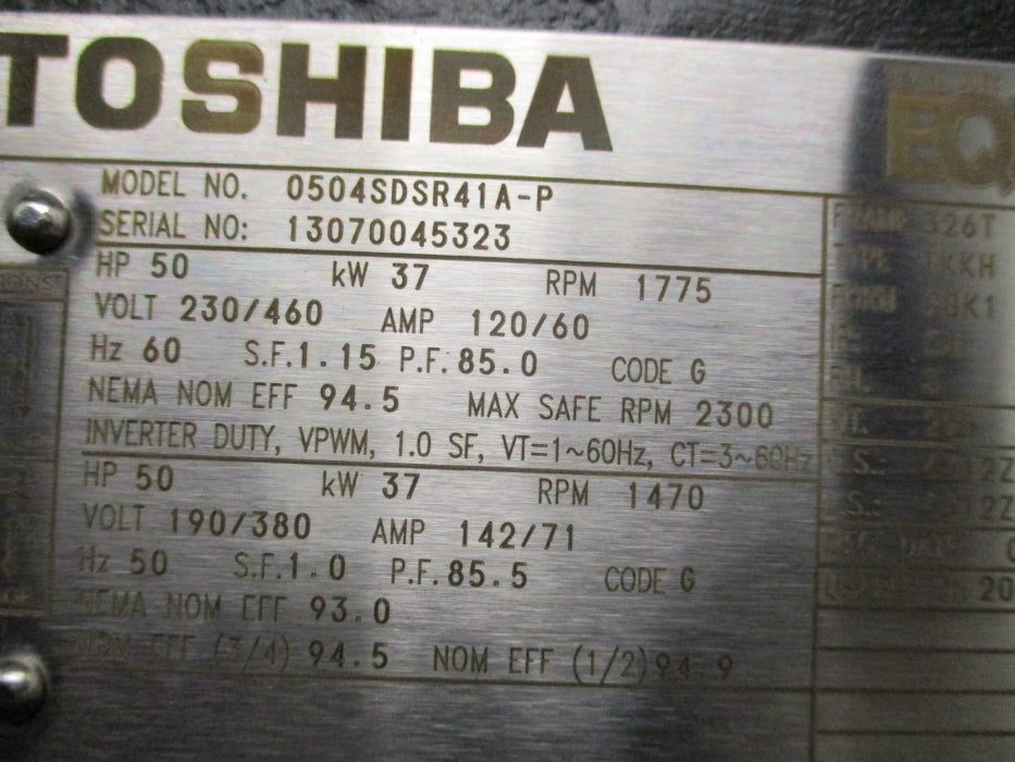 TOSHIBA 0504SDSR41A-P NSMP