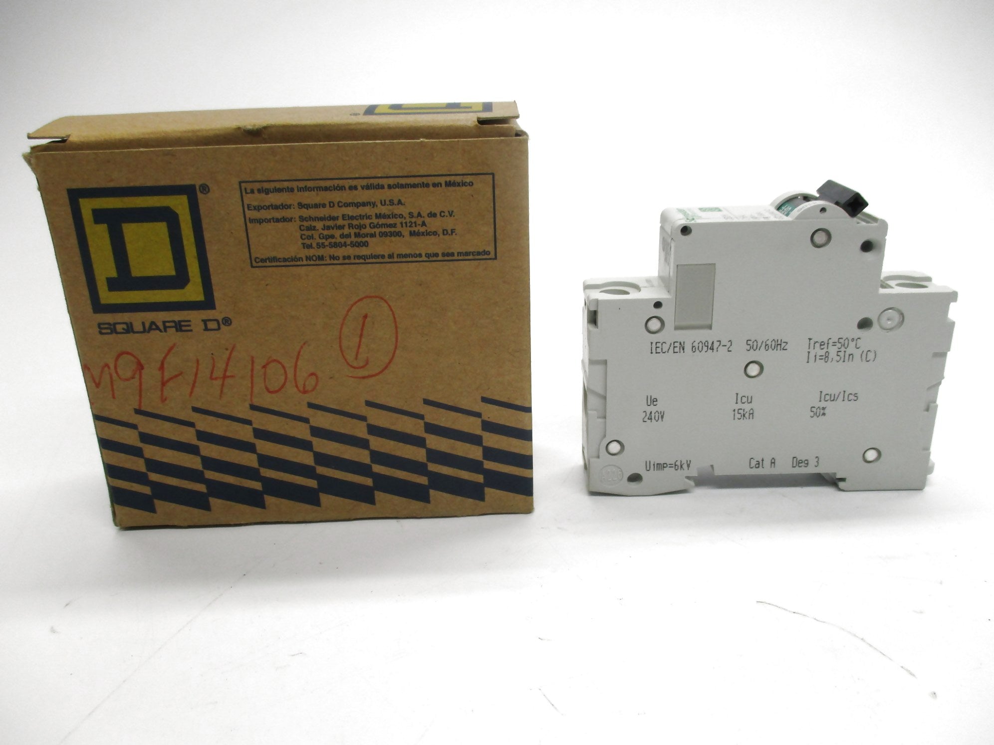 SQUARE D M9F14106 6A 240V NSMP