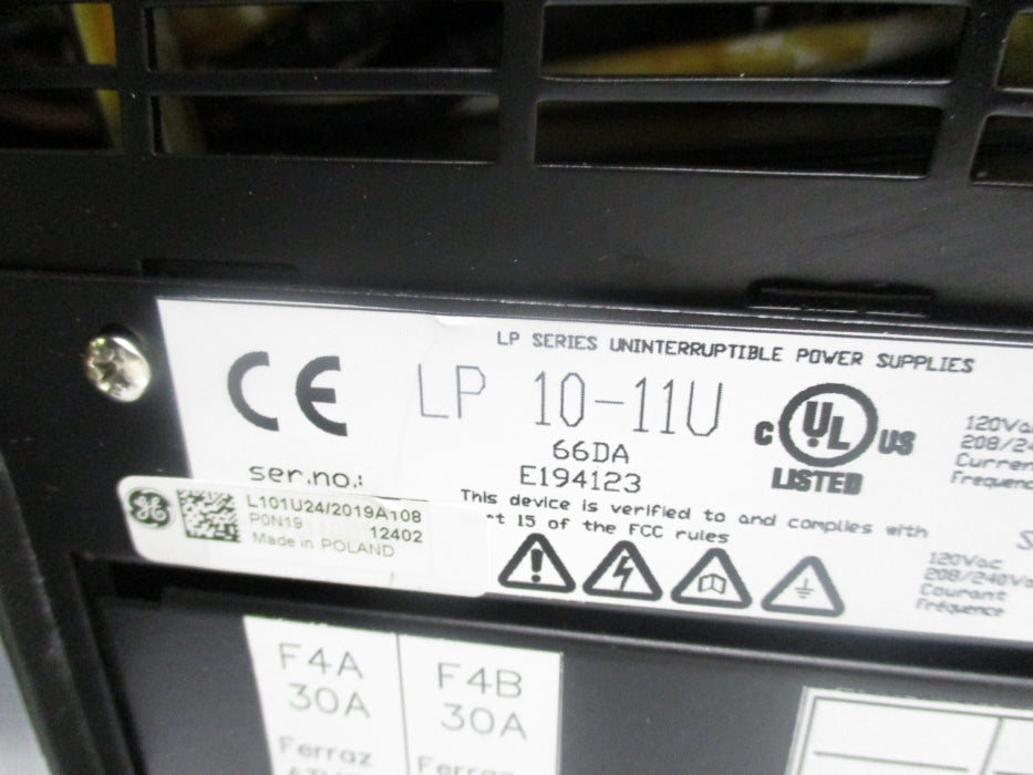 GENERAL ELECTRIC LP10-11U NSMP