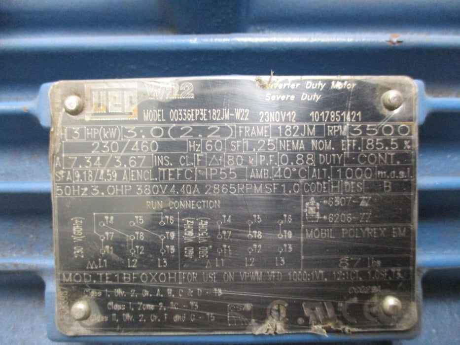 PUMP SOLUTIONS MOTORPUMP 16 016NSBCC50003E3362W NSNP