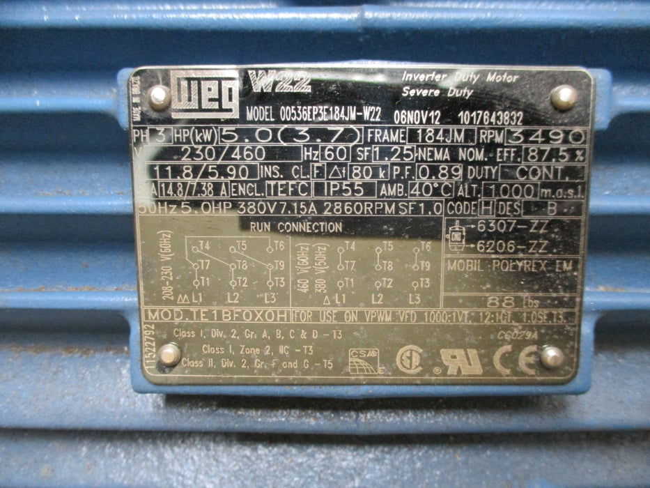 PUMP SOLUTIONS MOTORPUMP 50 050NSBCC58005E3362W NSMP
