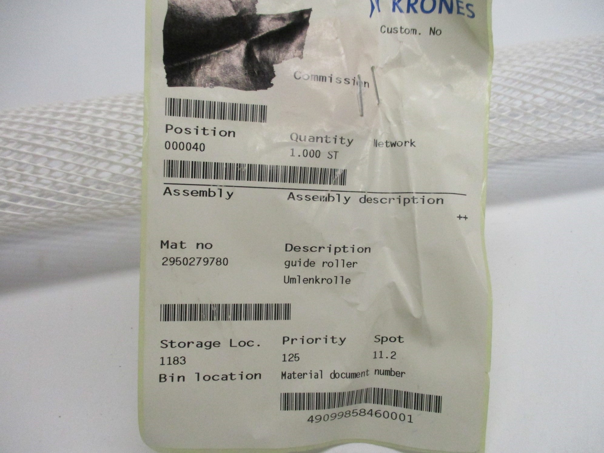 KRONES 2950279780 NSMP