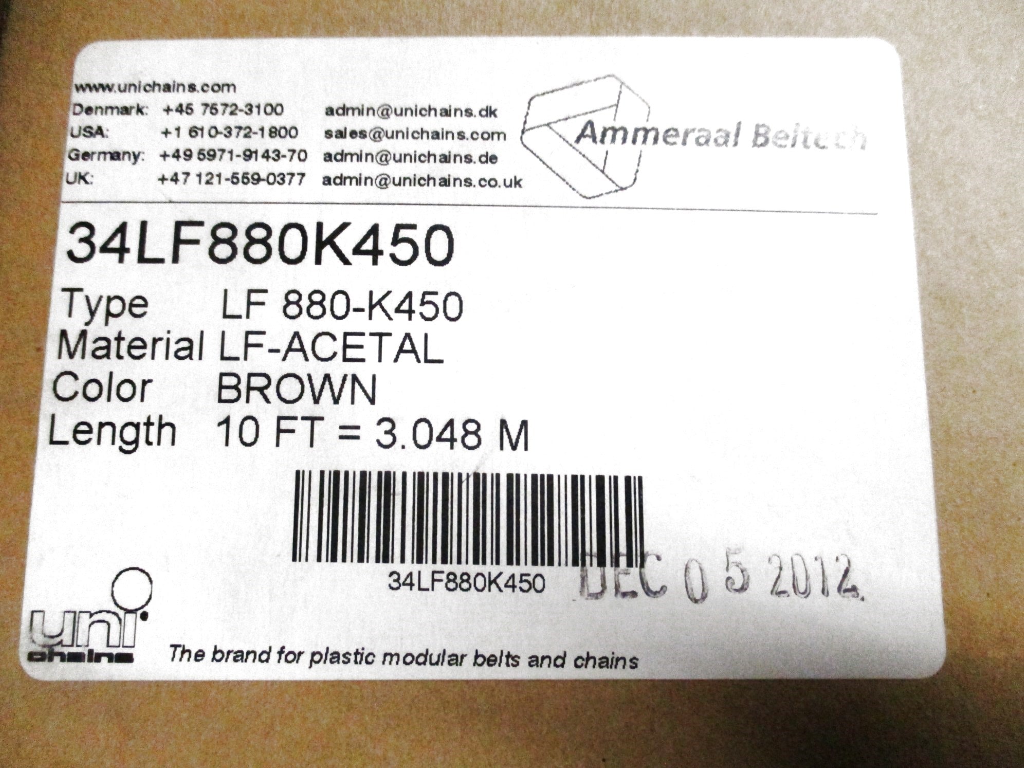 UNI-CHAIN 34LF880K450 NSMP