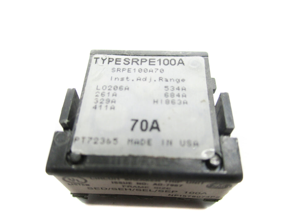 GENERAL ELECTRIC SRPE100A70 NSMP
