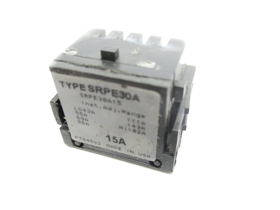 GENERAL ELECTRIC SRPE30A15 15A NSMP