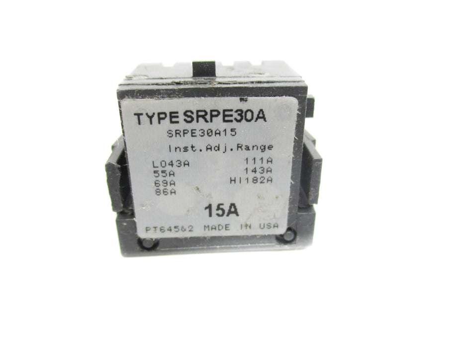 GENERAL ELECTRIC SRPE30A15 15A NSMP