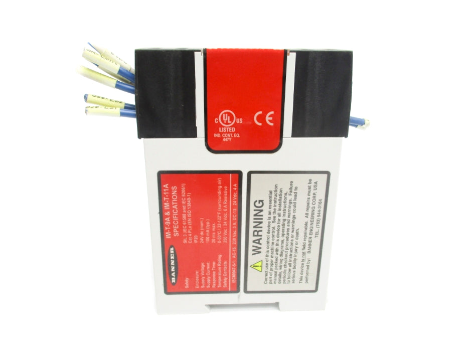 BANNER ENGINEERING IM-T-9A 24VDC 4A UNMP