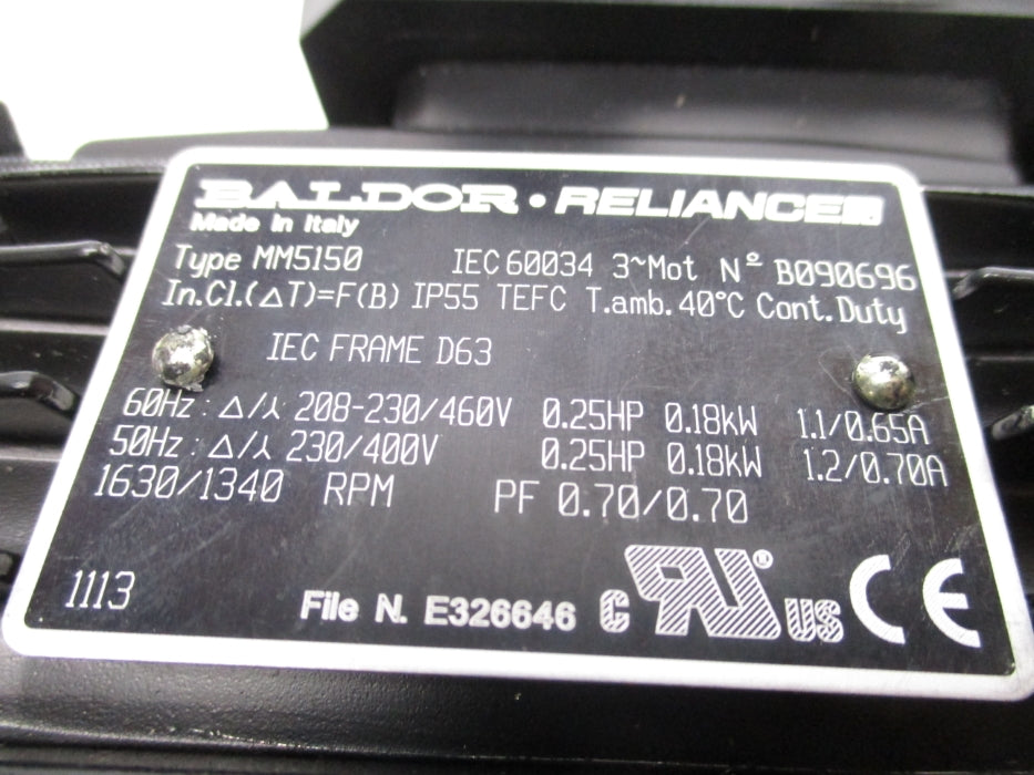 BALDOR MM5150 (AS PICTURED) NSNP