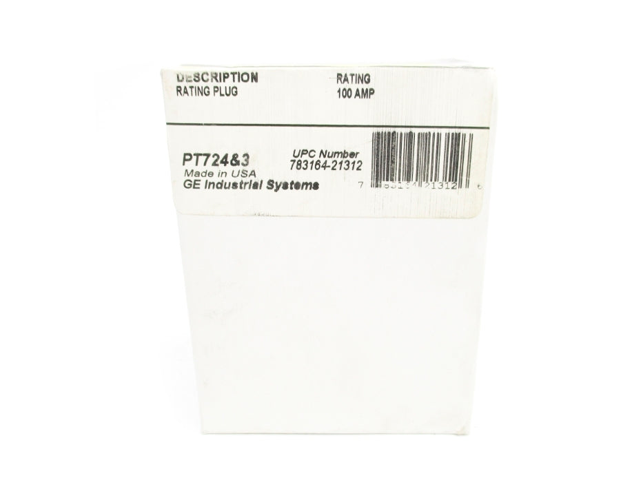 GENERAL ELECTRIC SRPE100A100 NSFS