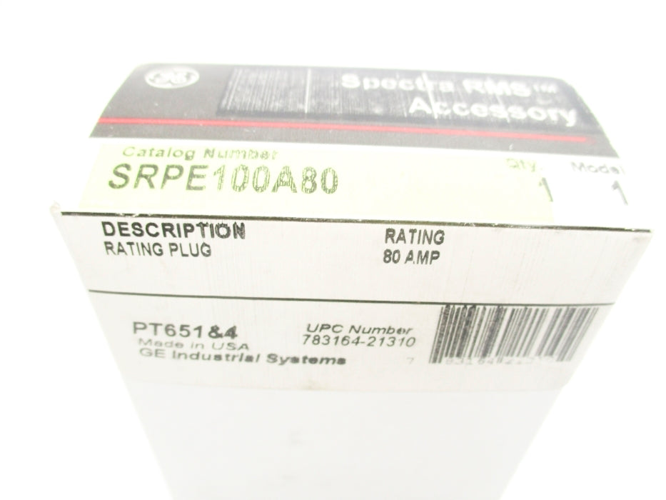 GENERAL ELECTRIC SRPE100A80 NSFS