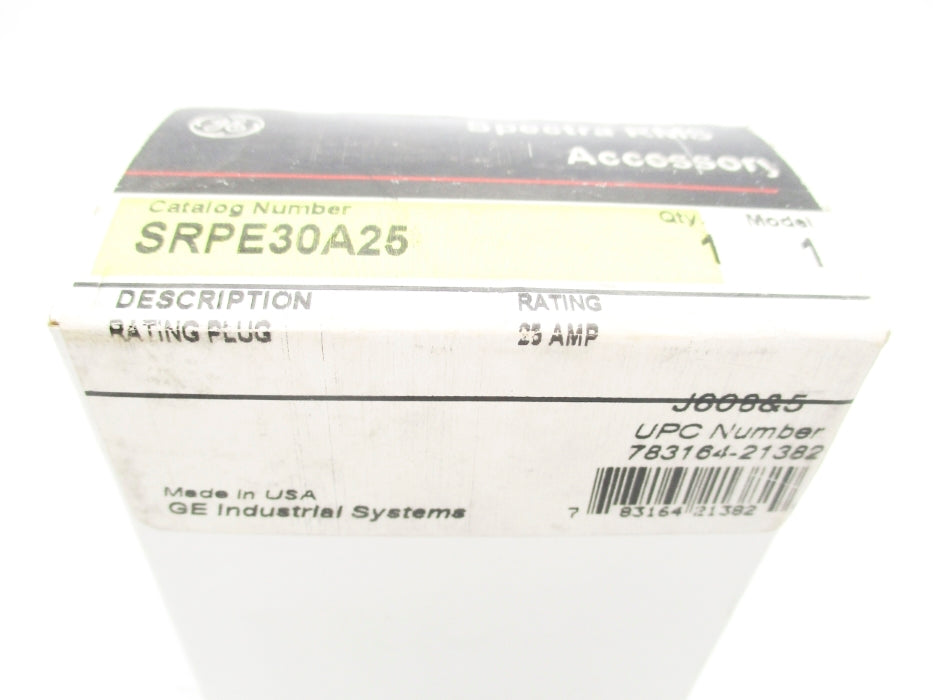 GENERAL ELECTRIC SRPE30A25 NSFS