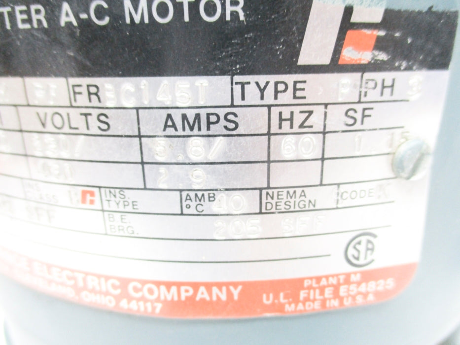 RELIANCE ELECTRIC P14H0938M NSNP