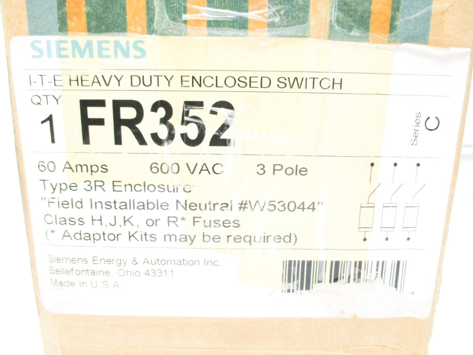 SIEMENS FR352 SER. C NSMP