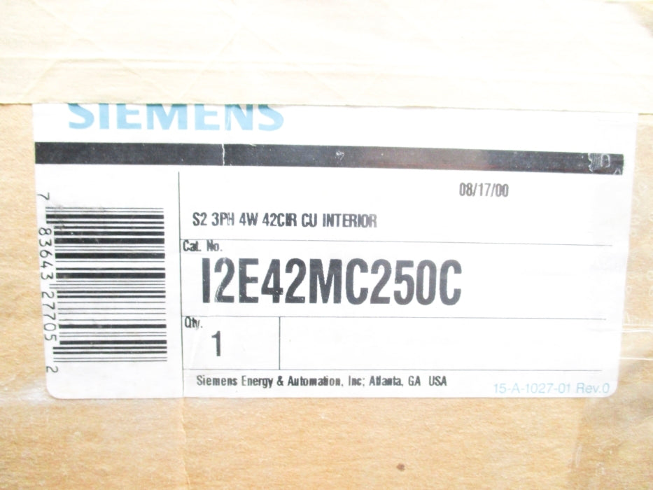 SIEMENS I2E42MC250C NSMP