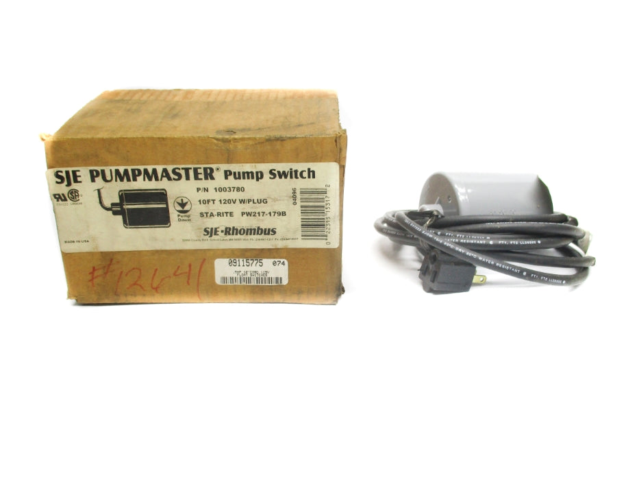 SJE PUMP MASTER 1003780 NSMP