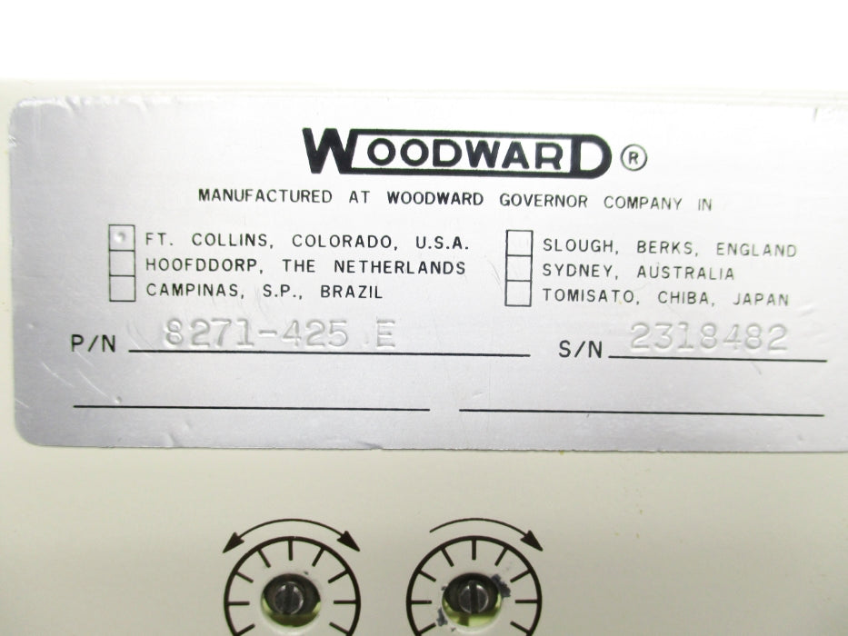 WOODWARD 8271-425E UNMP