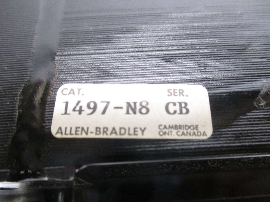 ALLEN BRADLEY 1497-N8 SER. CB 250VA (BR/WH) NSMP