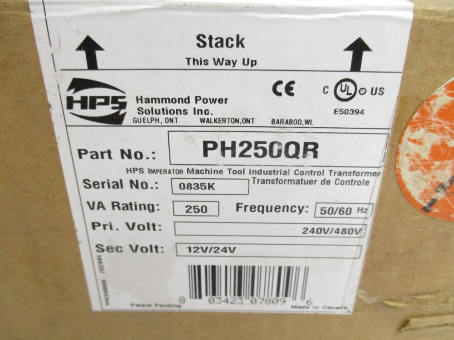 HAMMOND POWER PH250QR 250VA NSMP