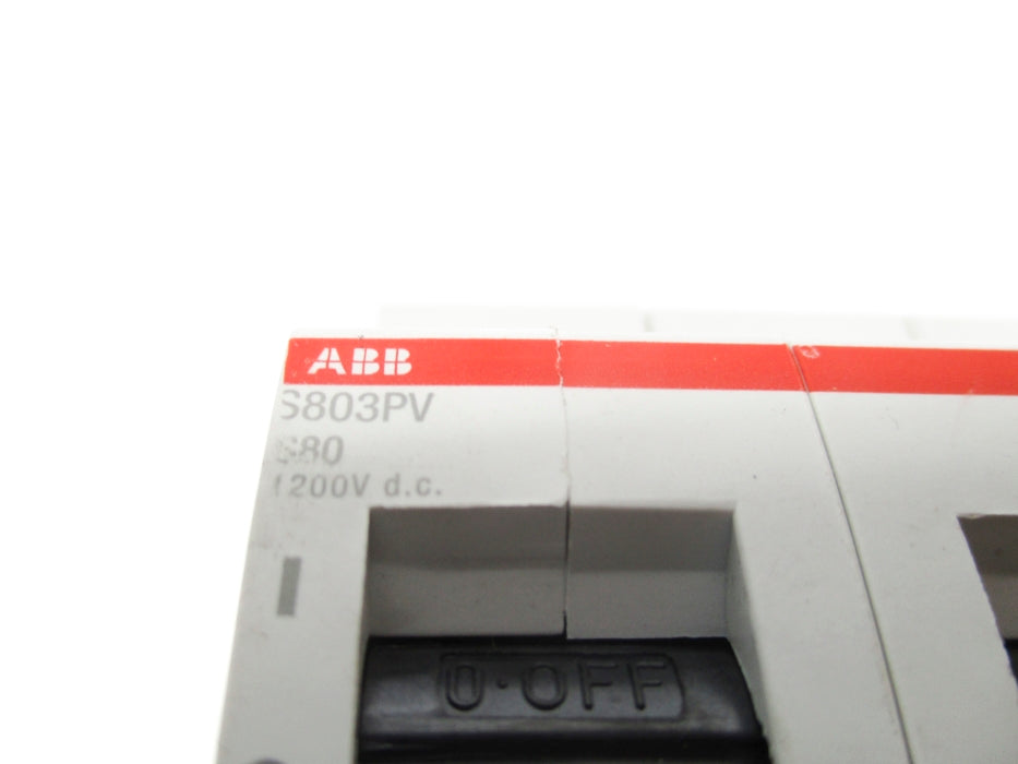 ABB S803PV-S80 80A 1200VDC UNMP