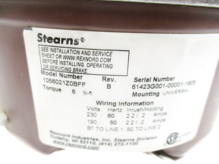 STEARN 1056021Z0BFF NSMP