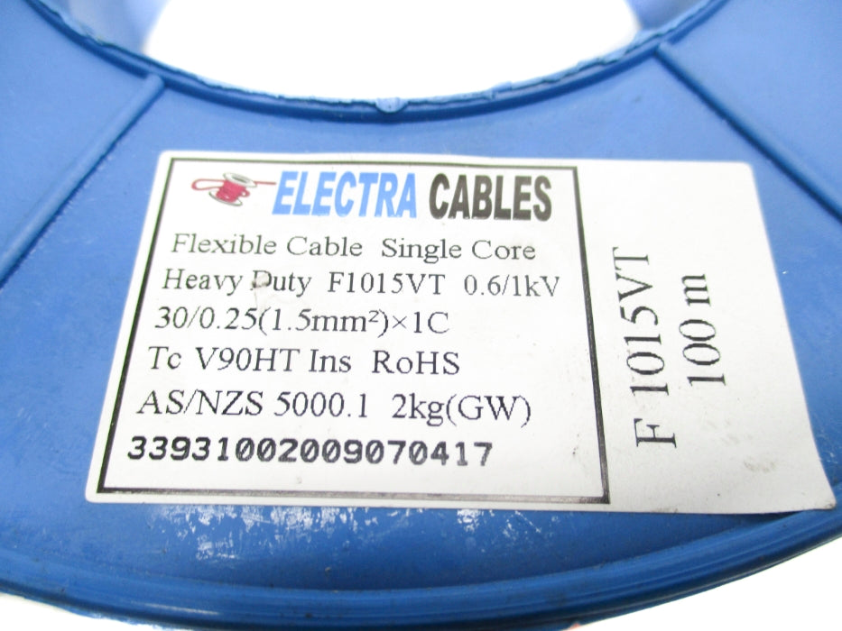 ELECTRA CABLES F1015VT (RED) 100M NSMP
