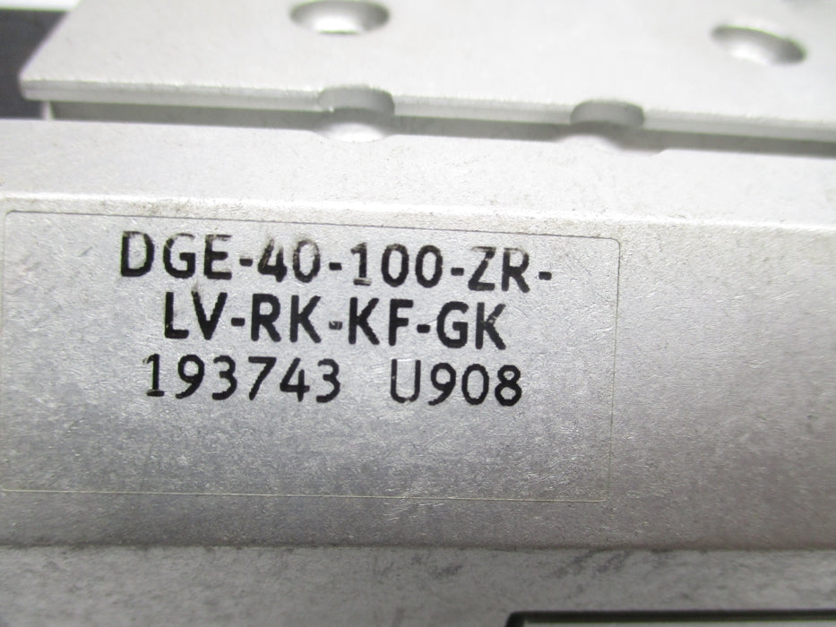 FESTO DGE-40-100-ZR-LV-RK-KF-GK 193743 UNMP