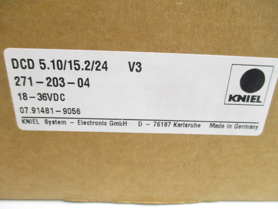 KNIEL DCD5.10/15.2/24 271-203-04 NSMP