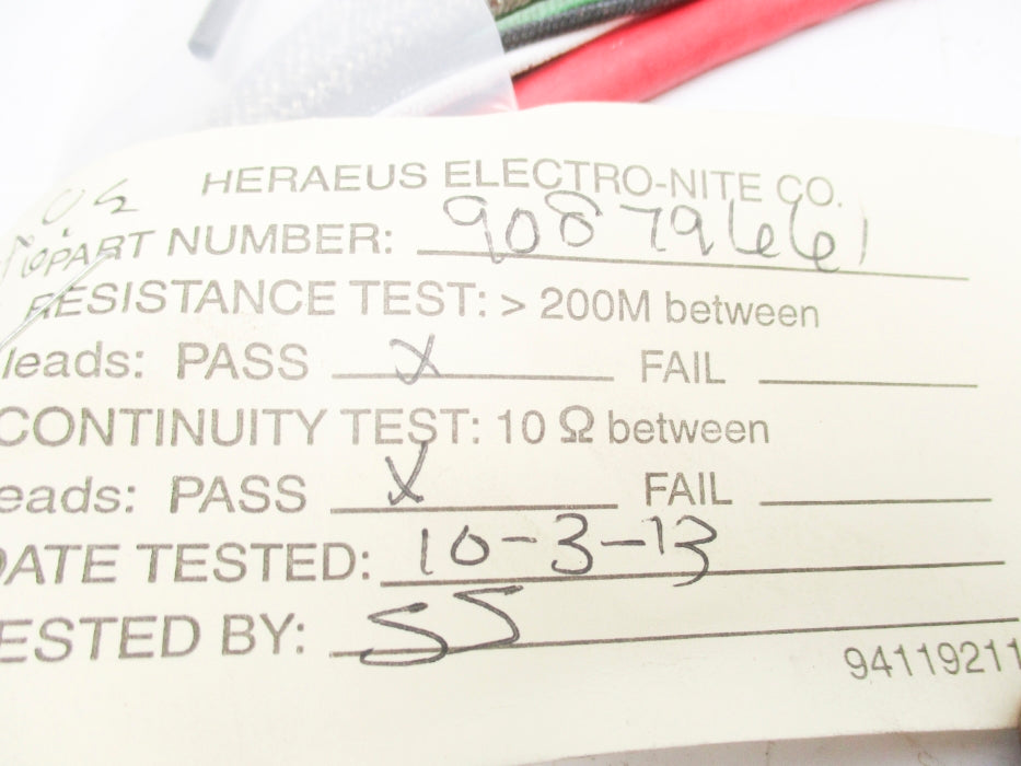HERATUS ELECTRONIC 908.796.61 NSMP
