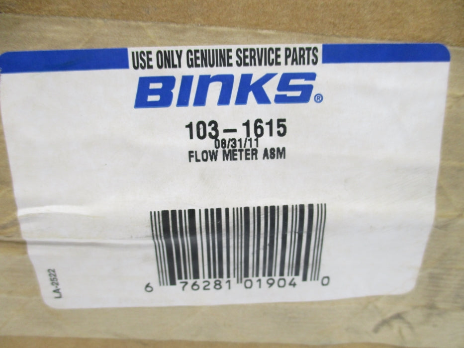 BINKS 103-1615 NSFS