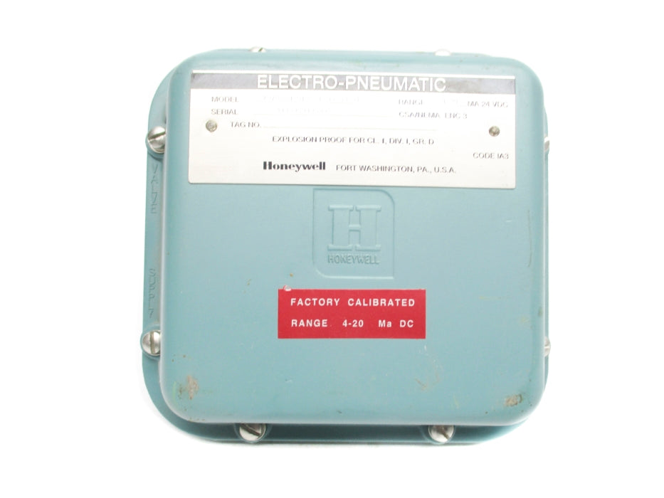 HONEYWELL Y87RSE4-012-21-00-03-01 NSNP