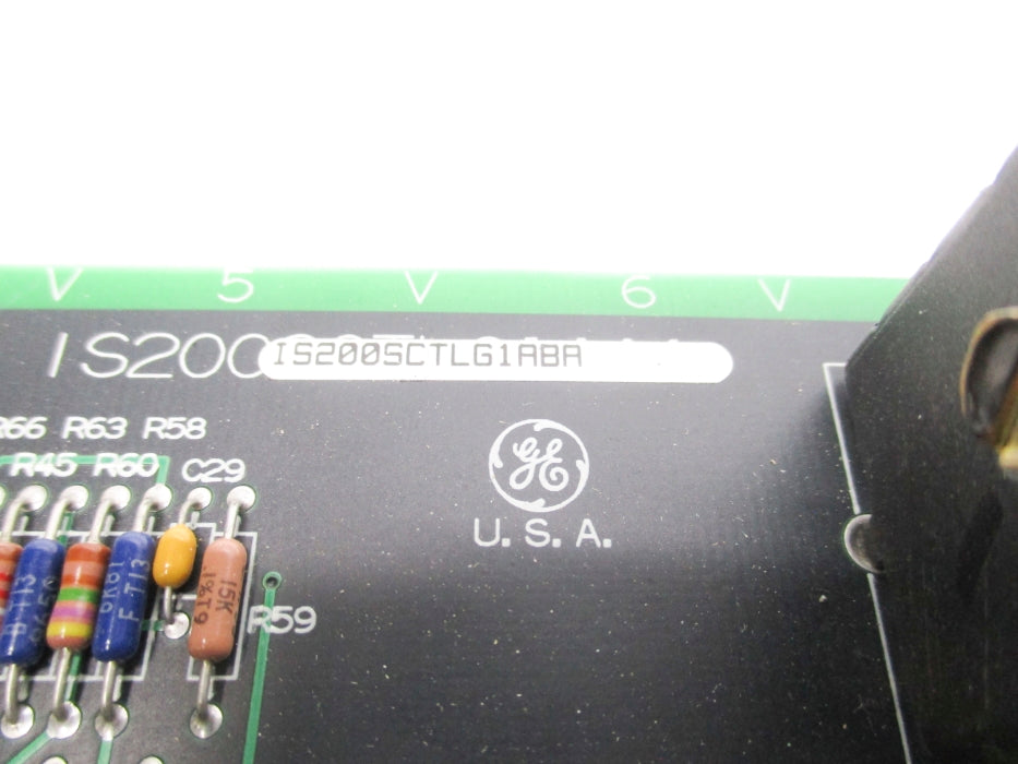 GENERAL ELECTRIC IS200SCTLG1ABA UNMP