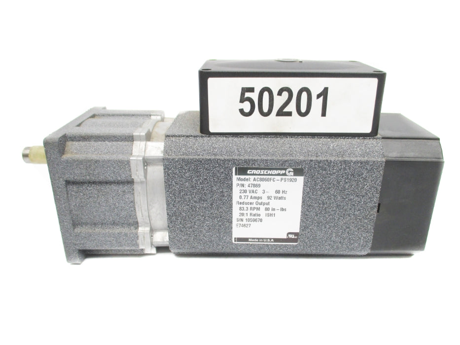 GROSCHOPP AC8060FC-PS1920 47869 230VAC 0.77A NSNP