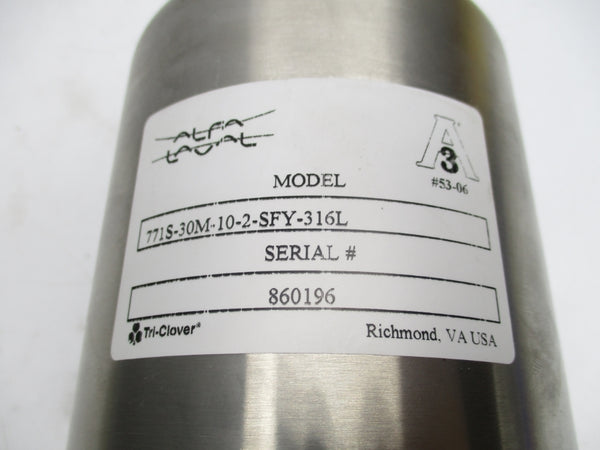 ALFA LAVAL 771S-30M-10-2-SFY-316L NSNP