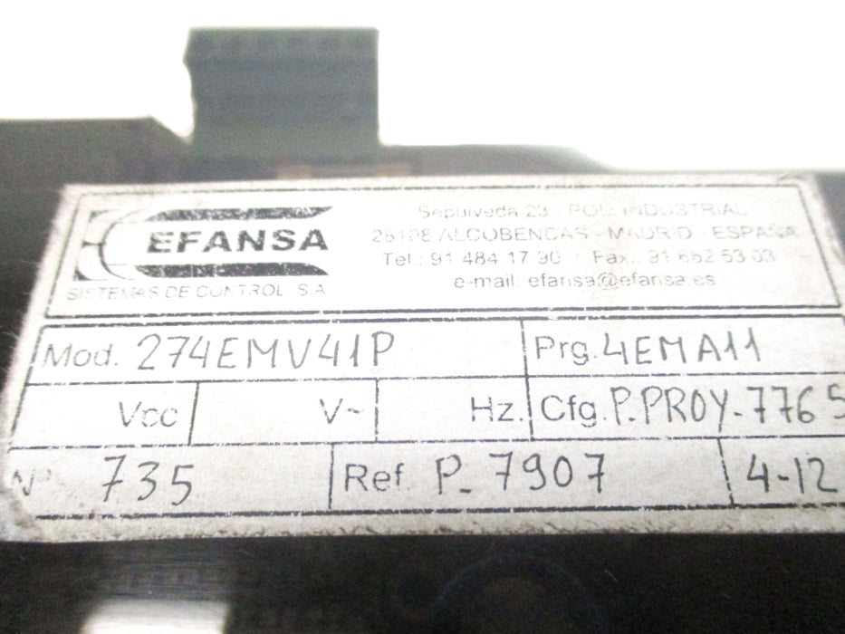 EFANSA 274EMV41P UNMP