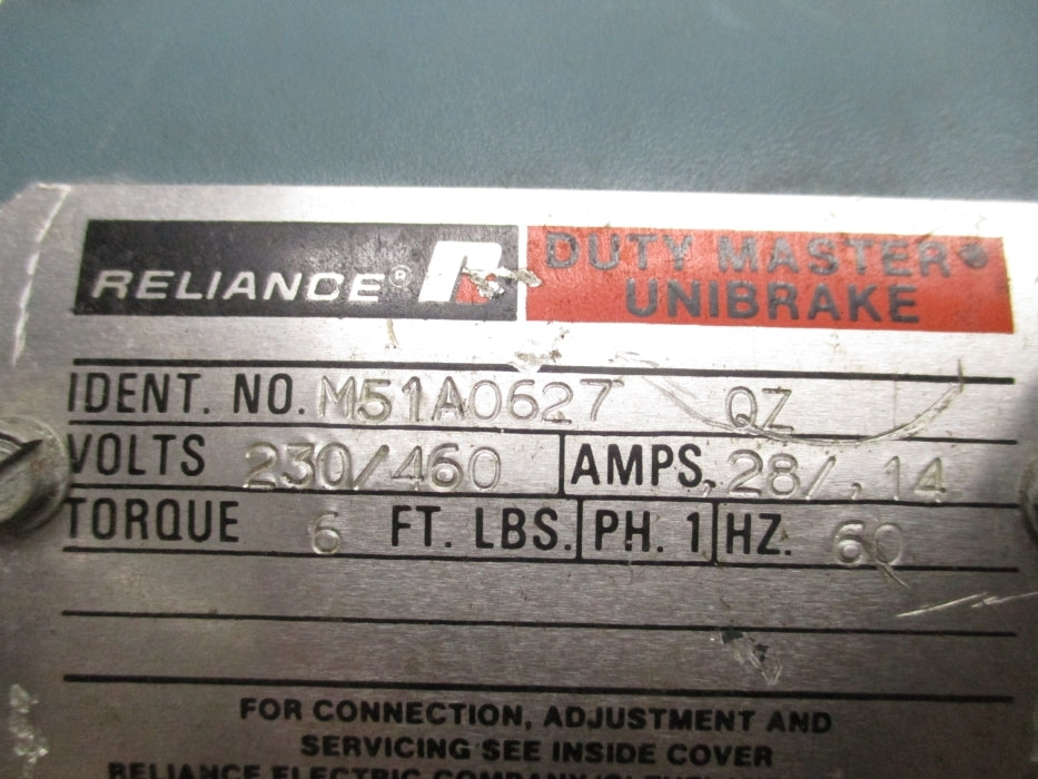 RELIANCE ELECTRIC M51A0627 NSNP