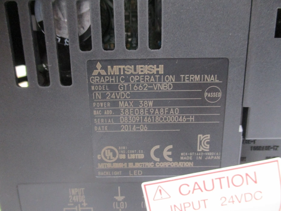 MITSUBISHI GT1662-VNBD NSMP