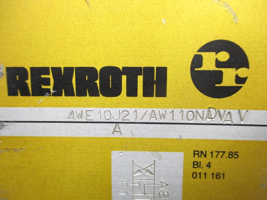 REXROTH 4WE10J21/AW110N 110V50/60HZ-120V60HZ UNMP