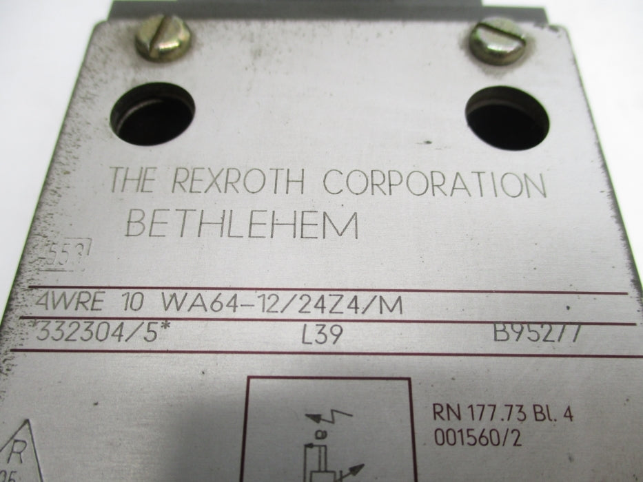 REXROTH 4WRE10WA64-12/24Z4/M UNMP