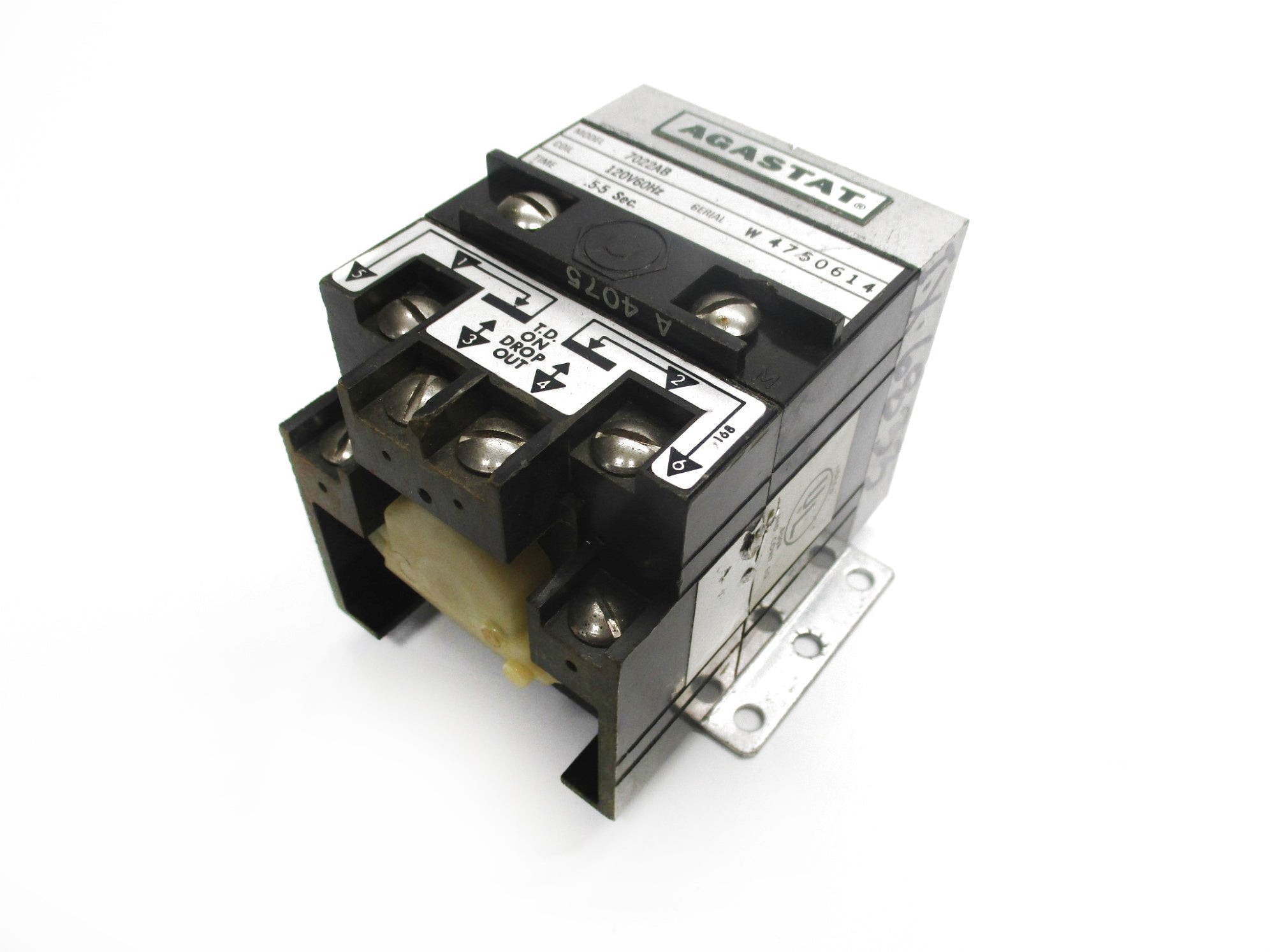 AGASTAT 7022AB 120V/60HZ UNMP