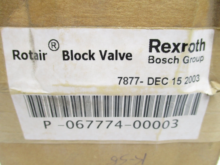 REXROTH P-067774-00003 NSFS