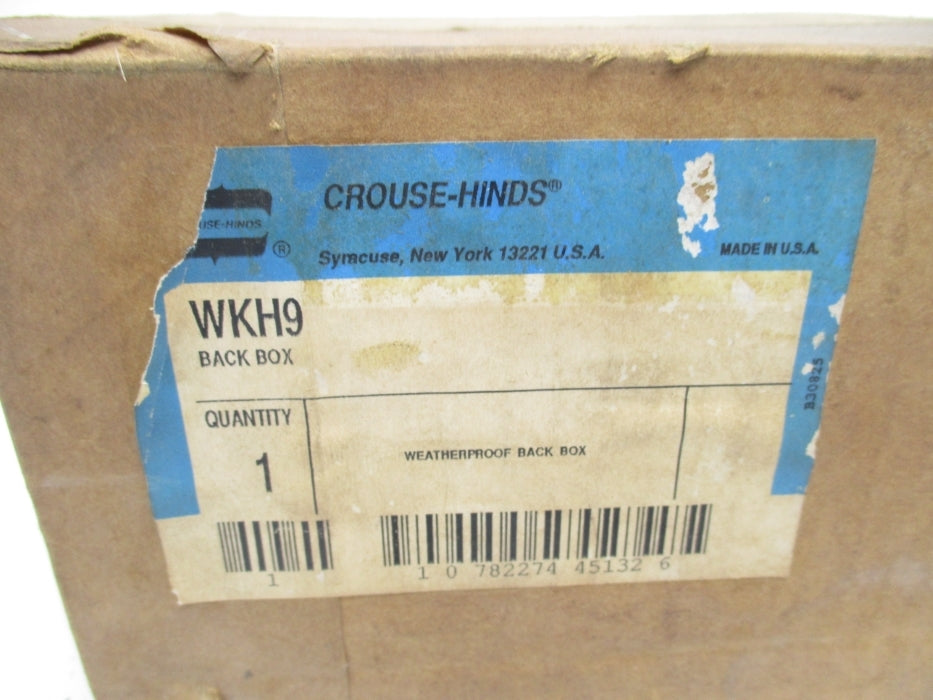 CROUSE-HINDS WKH9 NSFS